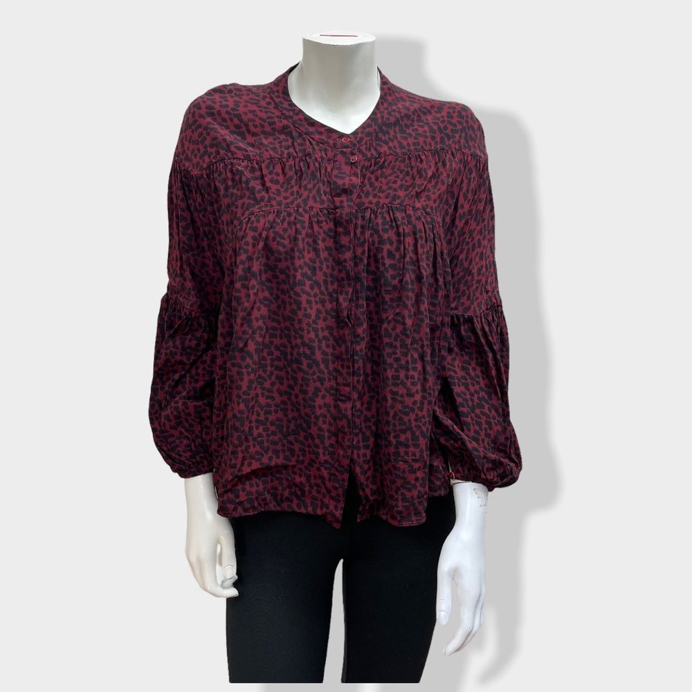 COUNTRY Road Animal Print Blouse‎